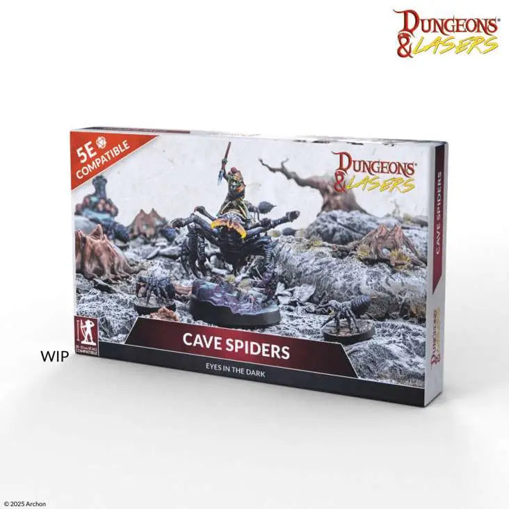DUNGEONS &amp; LASER CAVE SPIDERS