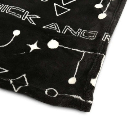 RICK &amp; MORTY PORTAL COZY BLANKET