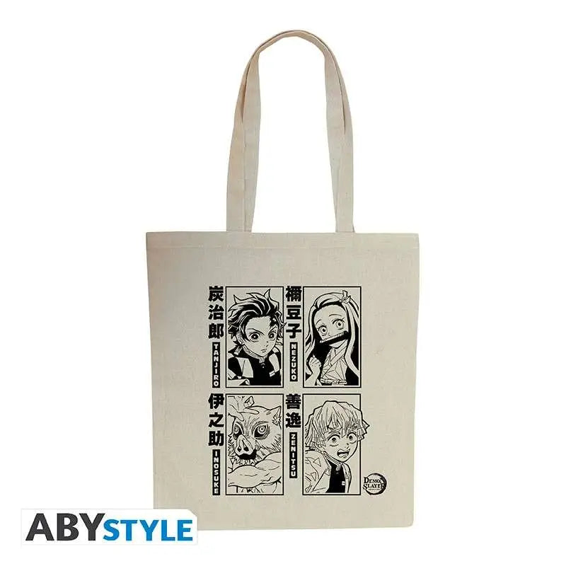 DEMON SLAYER TANJIRO NEZUKO ZENITSU &amp; INOSUKE TOTE BAG