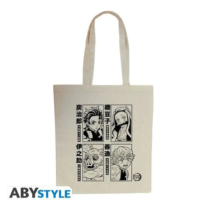 DEMON SLAYER TANJIRO NEZUKO ZENITSU &amp; INOSUKE TOTE BAG