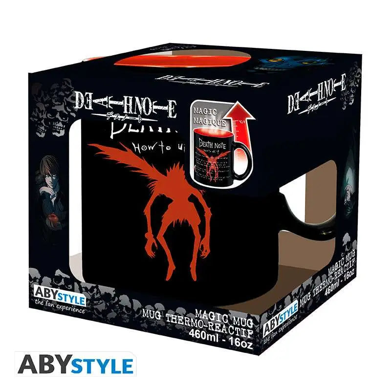 DEATH NOTE L &amp; LIGHT MUG HEAT CHANGE