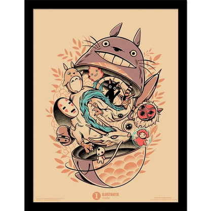 ILUSTRATA MY NEIGHBOUR MATRYOSHKA COLLECTOR PRINT