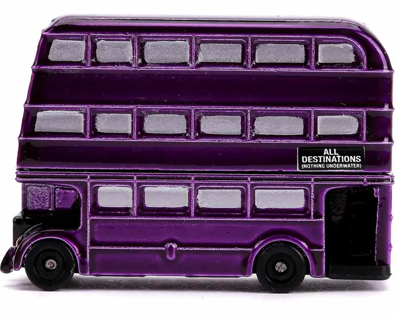 HARRY POTTER FORD ANGLIA &amp; KNIGHT BUS NANO DIE-CAST MODEL SET