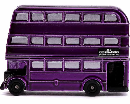 HARRY POTTER FORD ANGLIA &amp; KNIGHT BUS NANO DIE-CAST MODEL SET
