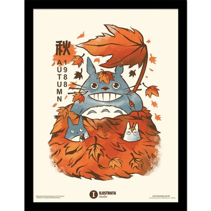 ILUSTRATA MY NEIGHBOUR AUTUMN COLLECTOR PRINT