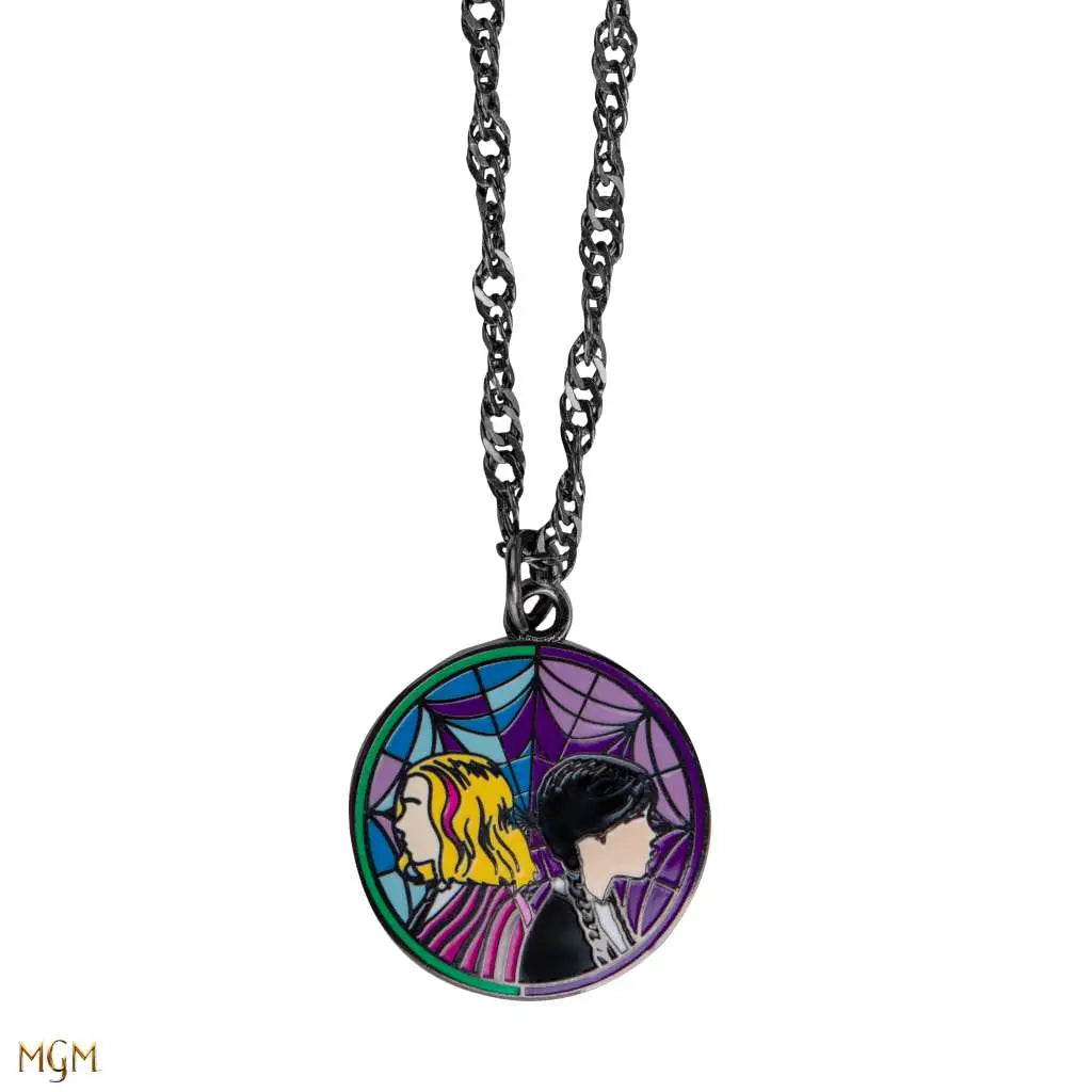 WEDNESDAY &amp; ENID LOCKET NECKLACE