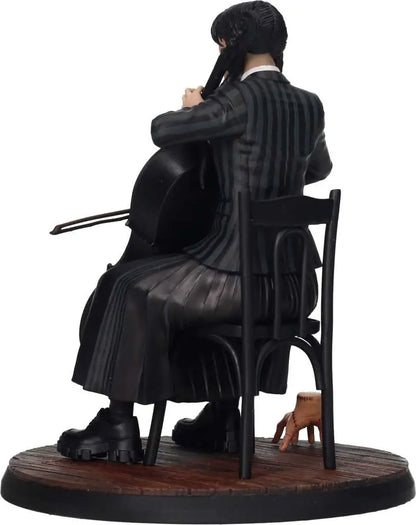 WEDNESDAY WITH CELLO AND THING 15 CM FIGURE