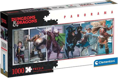 Dungeons &amp; Dragons Puzzle Collection - Companions Of The Hall - Panorama Jigsaw Puzzle 1000 Pcs