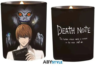 DEATH NOTE LIGHT &amp; RYUK CANDLE IN A JAR