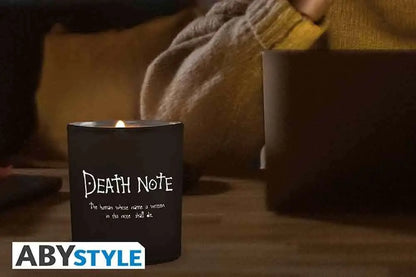 DEATH NOTE LIGHT &amp; RYUK CANDLE IN A JAR