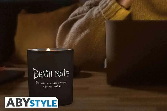 DEATH NOTE LIGHT &amp; RYUK CANDLE IN A JAR