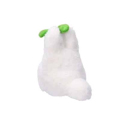 MY NEIGHBOR TOTORO NAKAYOSHI WHITE PLUSH WITH LEAF
