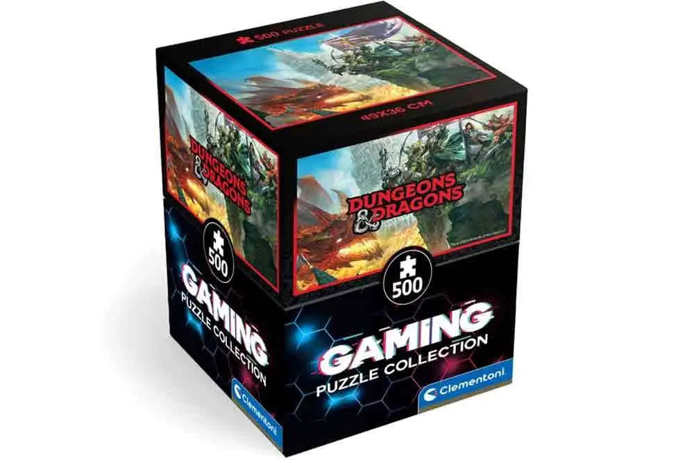 Gaming Puzzle Collection - Cube500 Dungeons &amp; Dragons: DRAGONFIRE - Jigsaw Puzzle 500 Pcs