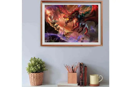 Gaming Puzzle Collection - Cube500 Dungeons &amp; Dragons: Kansaldi on Red Dragon  - Jigsaw Puzzle 500 Pcs