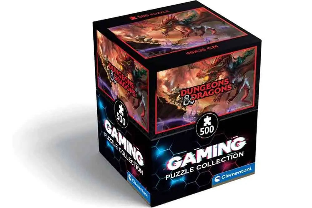 Gaming Puzzle Collection - Cube500 Dungeons &amp; Dragons: Kansaldi on Red Dragon  - Jigsaw Puzzle 500 Pcs