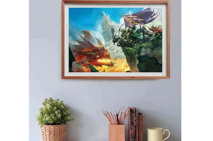 Gaming Puzzle Collection - Cube500 Dungeons &amp; Dragons: DRAGONFIRE - Jigsaw Puzzle 500 Pcs