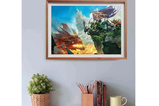 Gaming Puzzle Collection - Cube500 Dungeons &amp; Dragons: DRAGONFIRE - Jigsaw Puzzle 500 Pcs