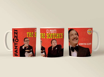 FANTOZZI - TRE SCOTCHES MUG