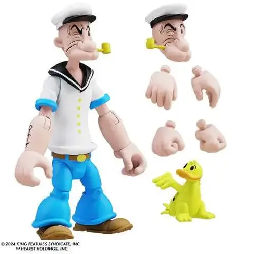 POPEYE WAVE 3 POPEYE 1ST APP WHITE SHIRT AF