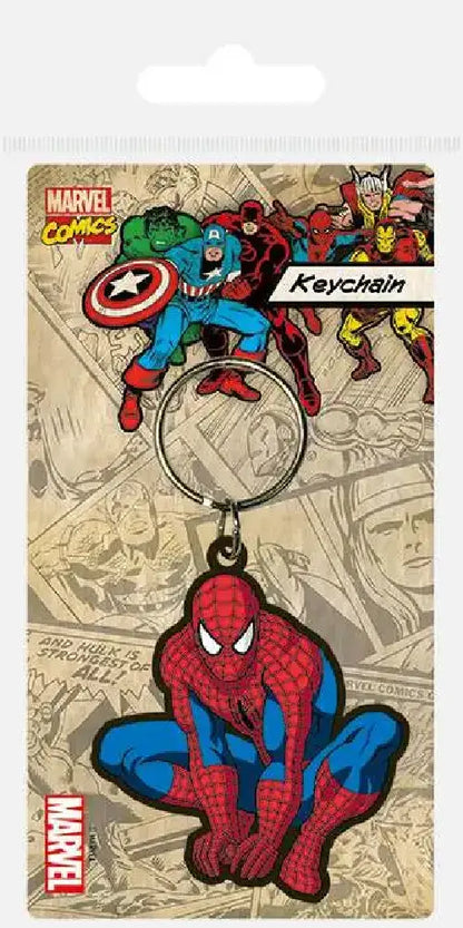 SPIDER-MAN RUBBER KEYRING