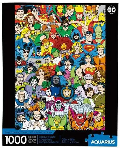 DC RETRO CAST 1000 PCS PUZZLE