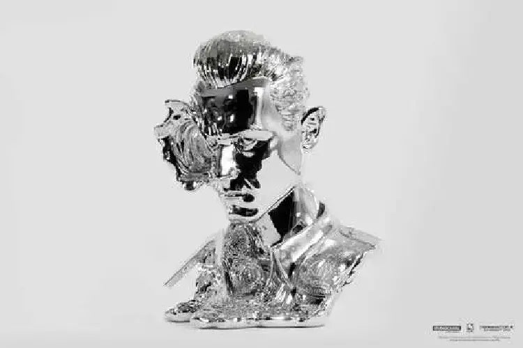 TERMINATOR T-1000 LIQUID METAL ART MASK