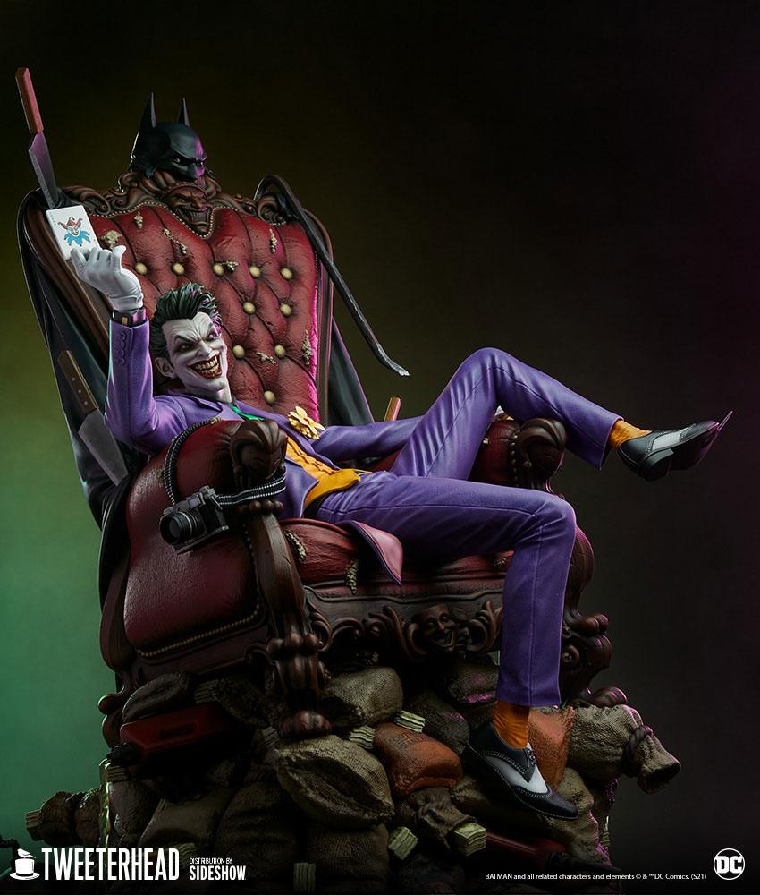 DC Comic Maquette The Joker -Tweeterhead - Sideshow -  Statua 52 cm