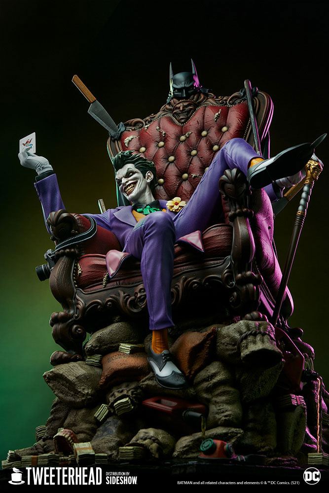 DC Comic Maquette The Joker -Tweeterhead - Sideshow -  Statua 52 cm