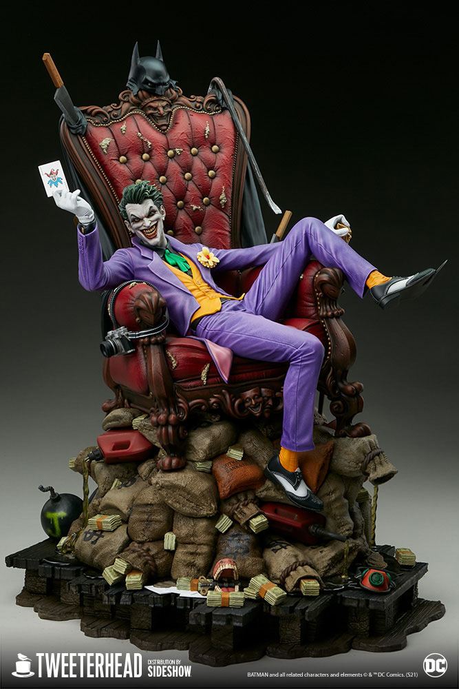 DC Comic Maquette The Joker -Tweeterhead - Sideshow -  Statua 52 cm