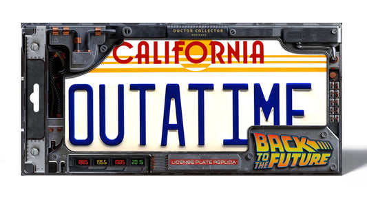 BTTF OUTATIME LICENCE PLATE