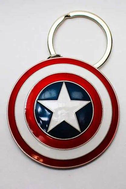 CAPTAIN AMERICA SHIELD KEYCHAIN