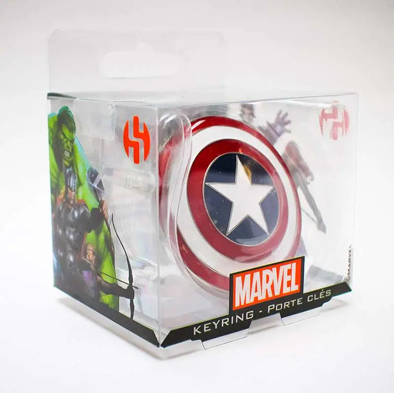 CAPTAIN AMERICA SHIELD KEYCHAIN