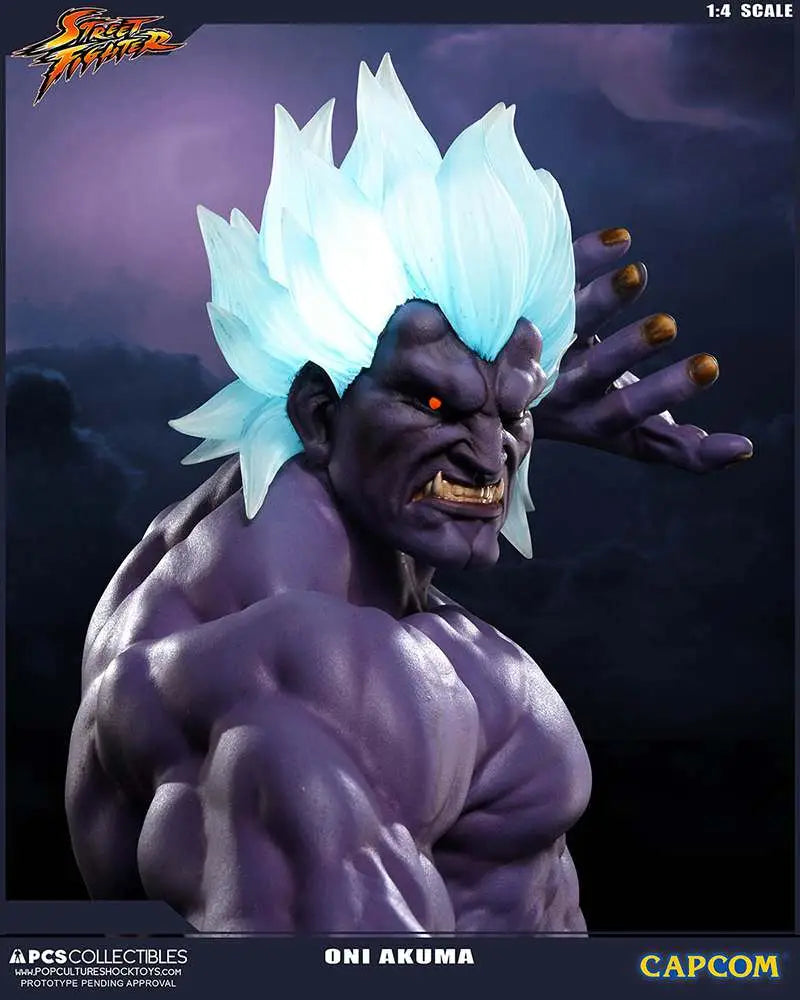 STREET FIGHTER ONI AKUMA 1/4 STATUE
