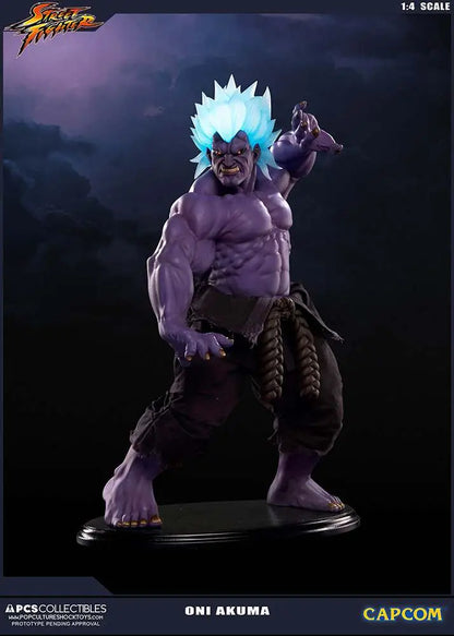 STREET FIGHTER ONI AKUMA 1/4 STATUE