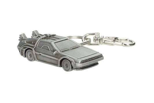 BTTF DELOREAN 3D METAL KEYCHAIN