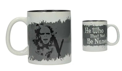 HP HE WHO MUST NOT BE NAMED B&W MUG