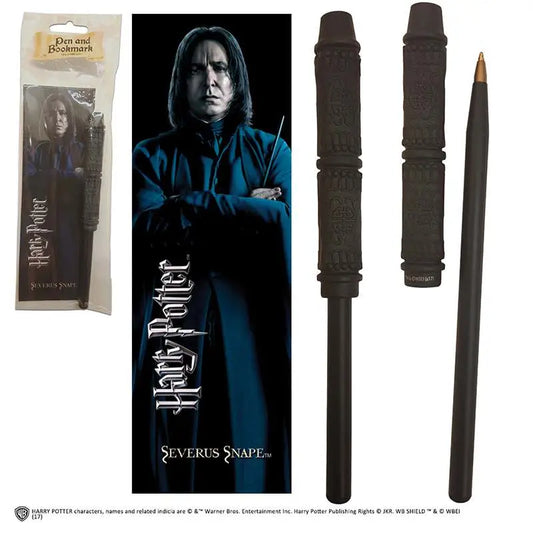 HP SEVERUS SNAPE WAND PEN AND BOOKMARK