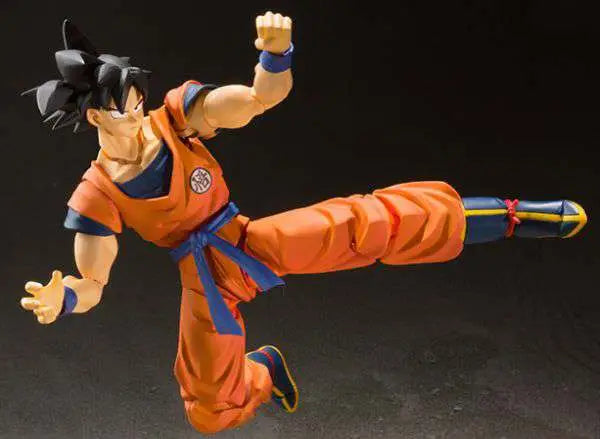 DRAGON BALL Z SON GOKU SAYAN RAISED ON EARTH SH FIGUARTS