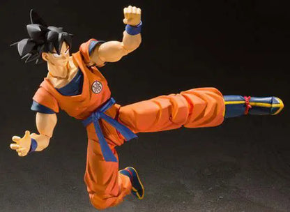 DRAGON BALL Z SON GOKU SAYAN RAISED ON EARTH SH FIGUARTS