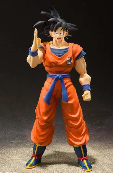 DRAGON BALL Z SON GOKU SAYAN RAISED ON EARTH SH FIGUARTS