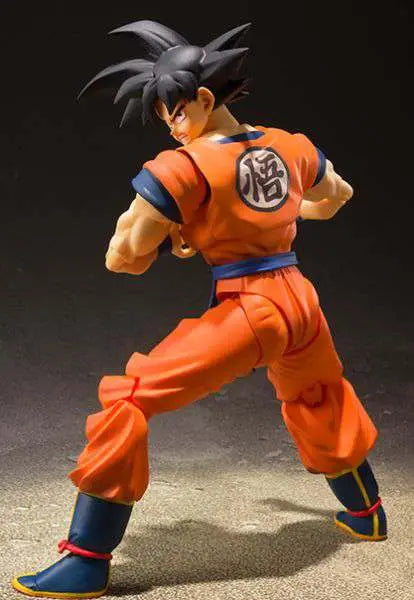 DRAGON BALL Z SON GOKU SAYAN RAISED ON EARTH SH FIGUARTS