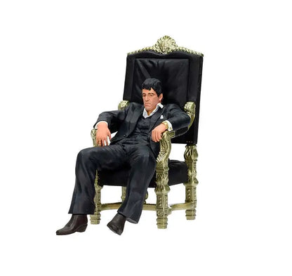 SCARFACE TONY MONTANA IN HIS CHAIR FIG