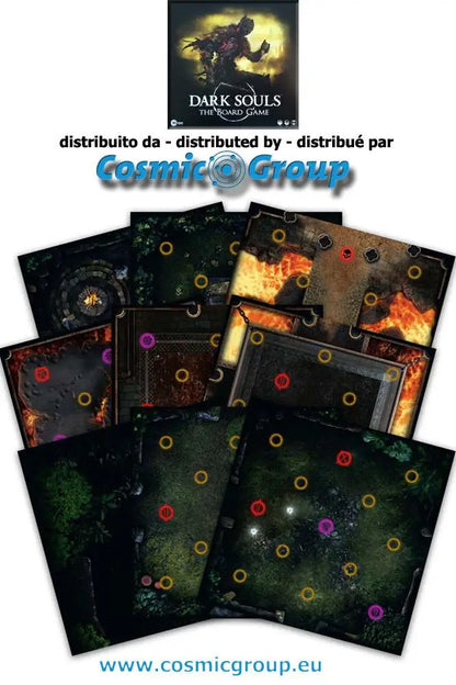 DARKSOULS TBG:DARKROOT & IRON KEEP TILES