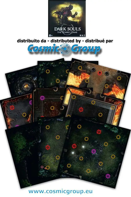 DARKSOULS TBG:DARKROOT & IRON KEEP TILES