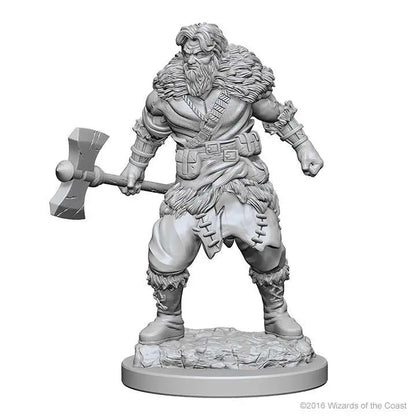 D&D NOLZUR'S MARVELOUS MINIATURES - HUMAN MALE BARBARIAN
