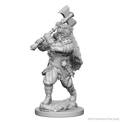 D&D NOLZUR'S MARVELOUS MINIATURES - HUMAN MALE BARBARIAN