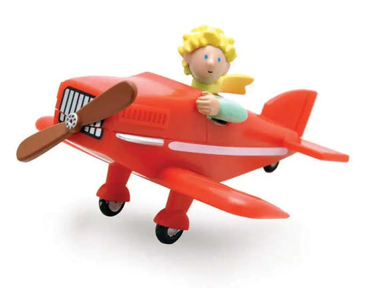 LITTLE PRINCE IN HIS PLANE FIGURE