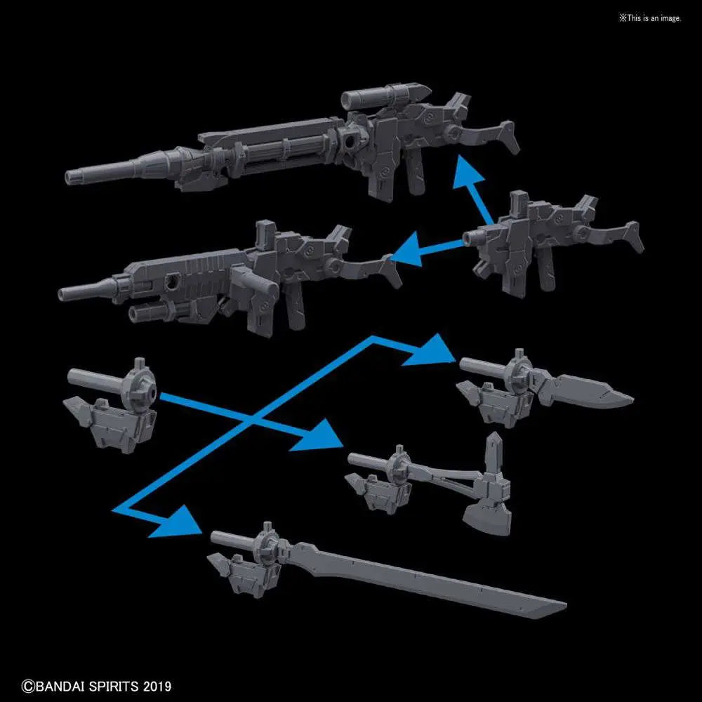 30MM OP WEAPON 1 ALTO 1/144