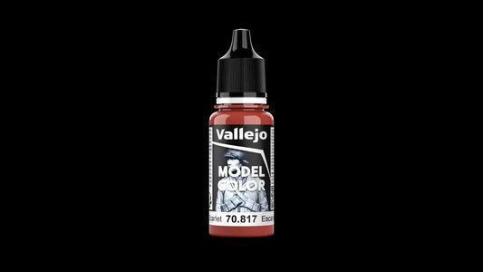 MODEL COLOR 70817 SCARLET