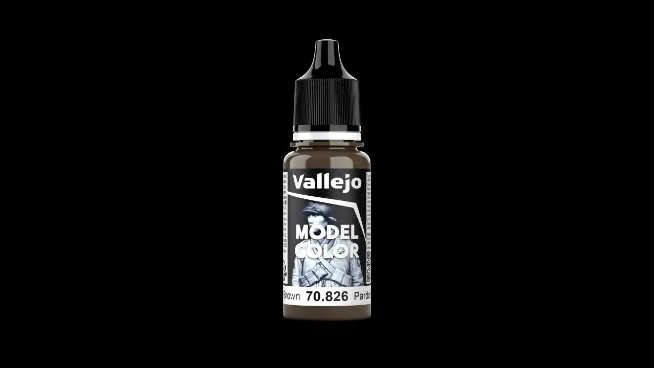 MODEL COLOR 70826 GERMAN CAM MED BROWN